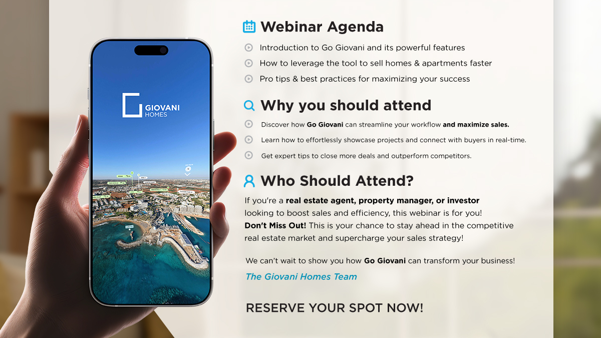 'GO GIOVANI' EXCLUSIVE WEBINAR