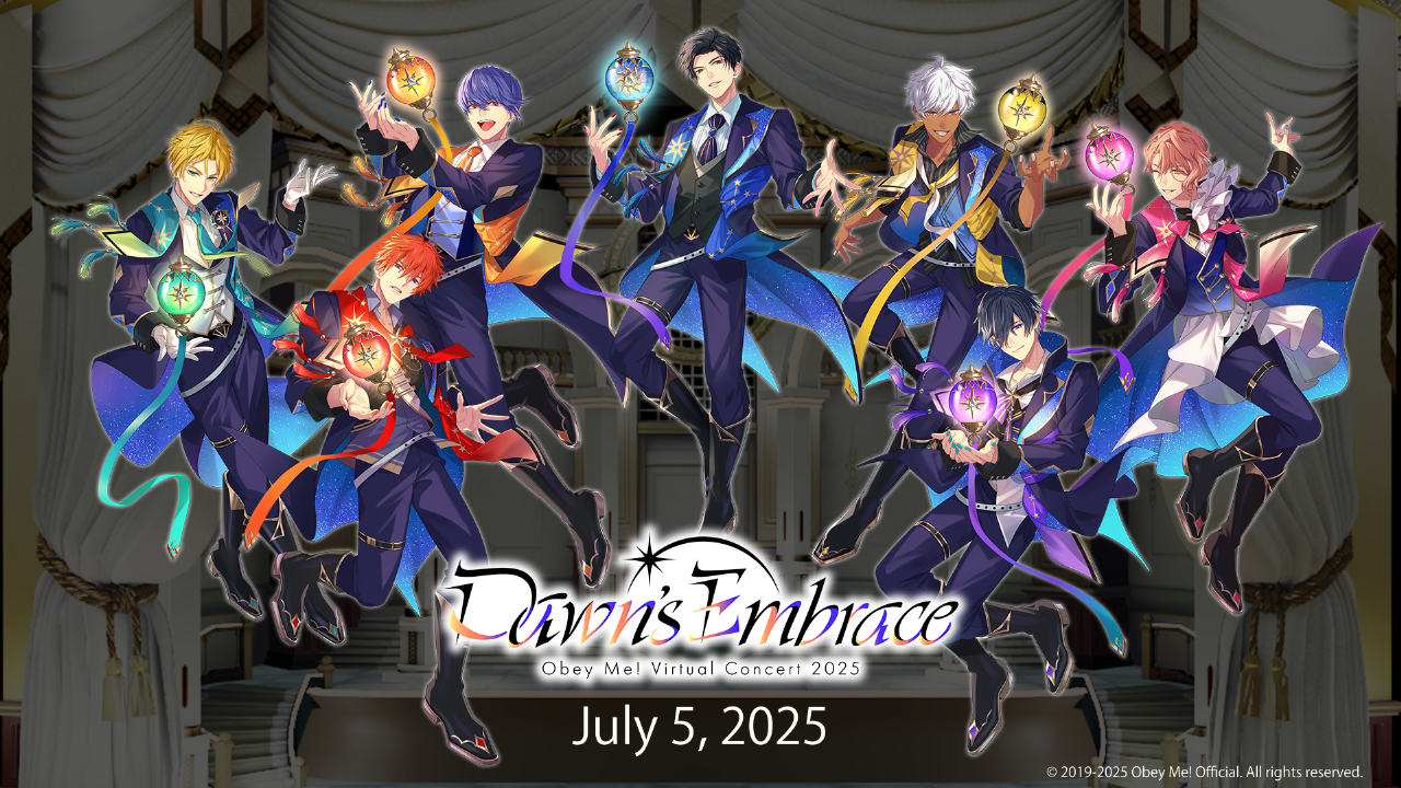 Obey Me! Virtual Concert 2025 - Dawn's Embrace - Tickets, Sat, Jul