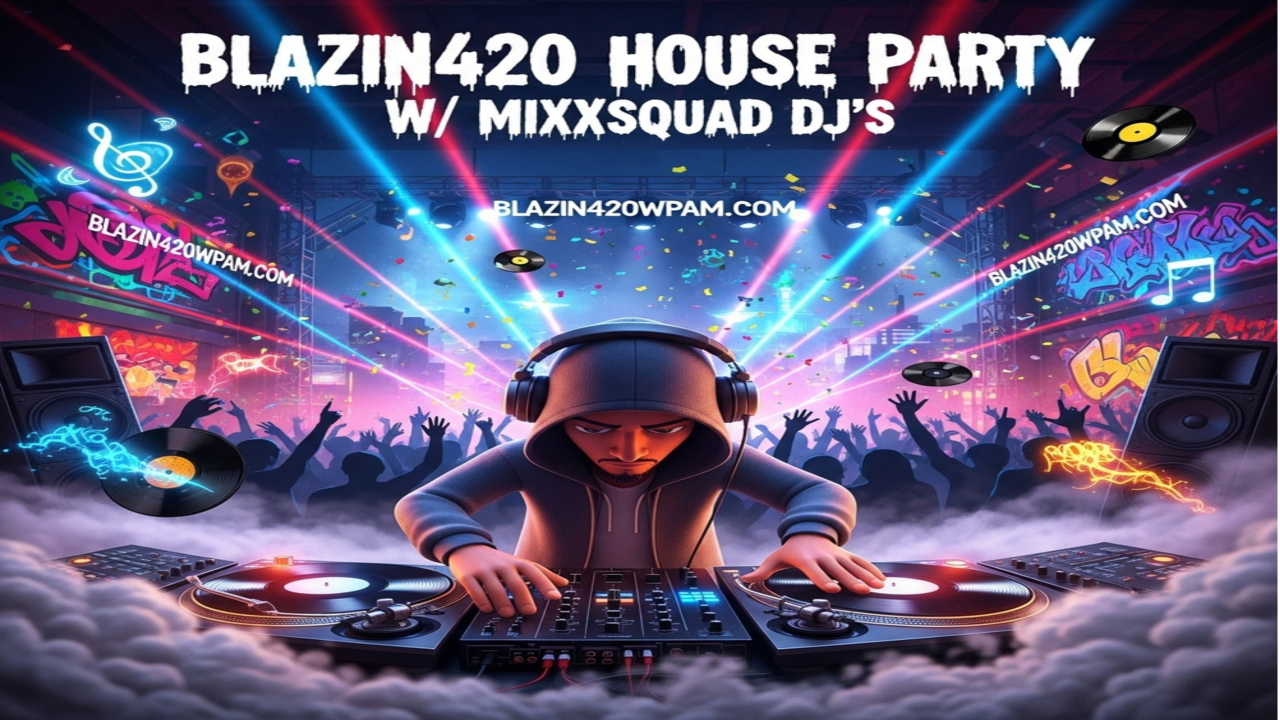 BLAZIN420 HOUSE PARTY FT Dj Twist Money