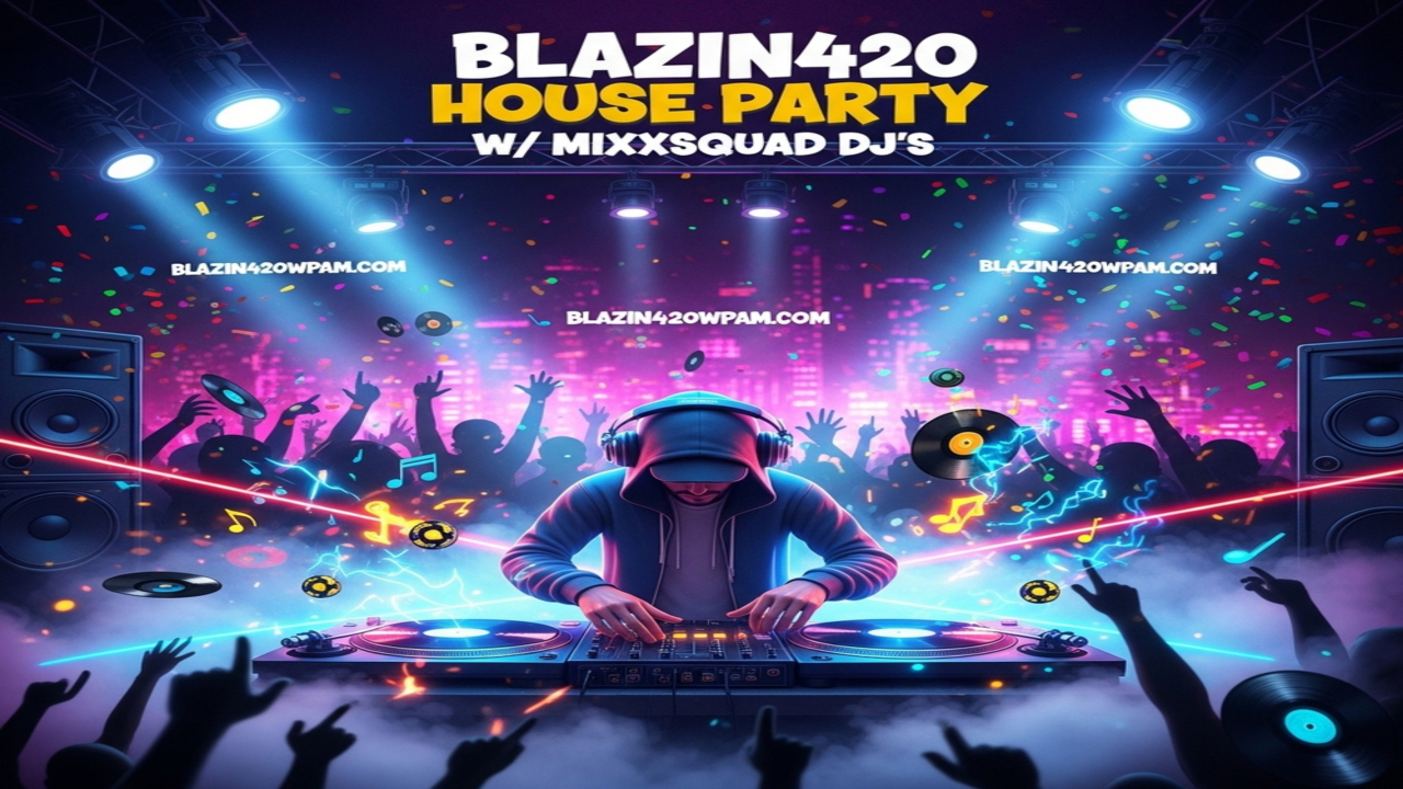 BLAZIN420 HOUSE PARTY FT Dj SUPERFLI