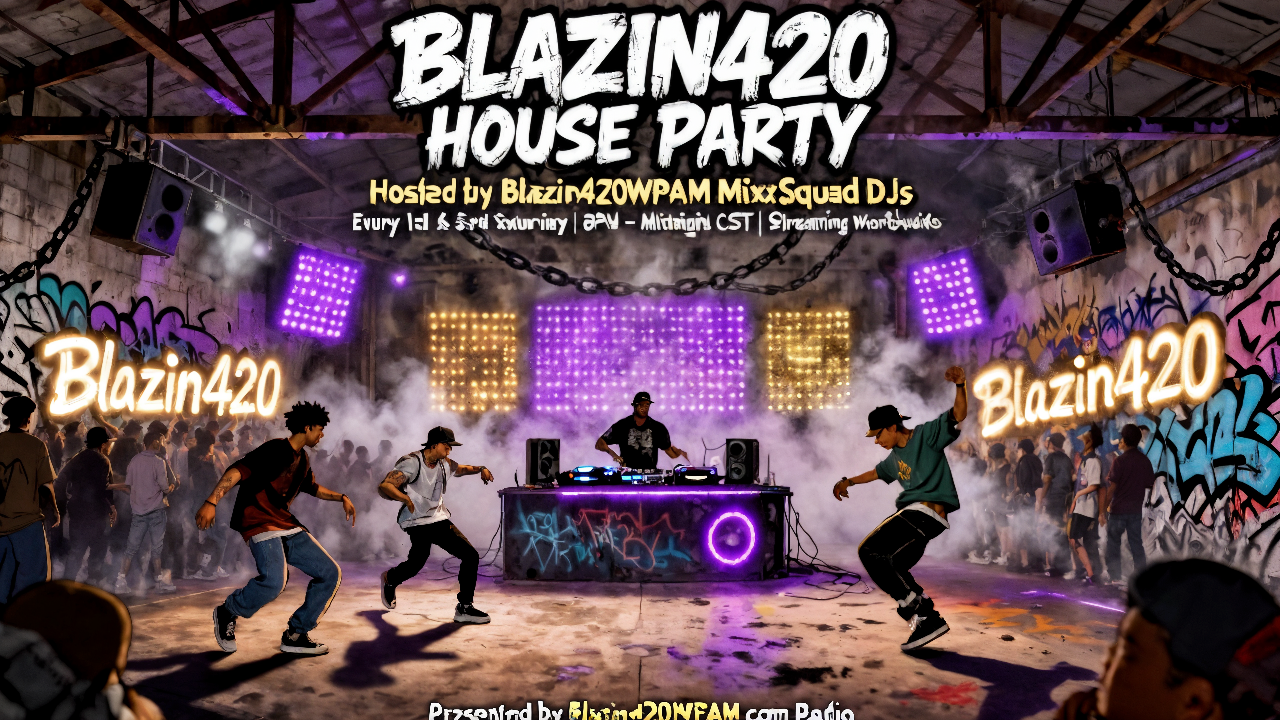 Blazin420 House Party Ft Dj Crowd Pleaser