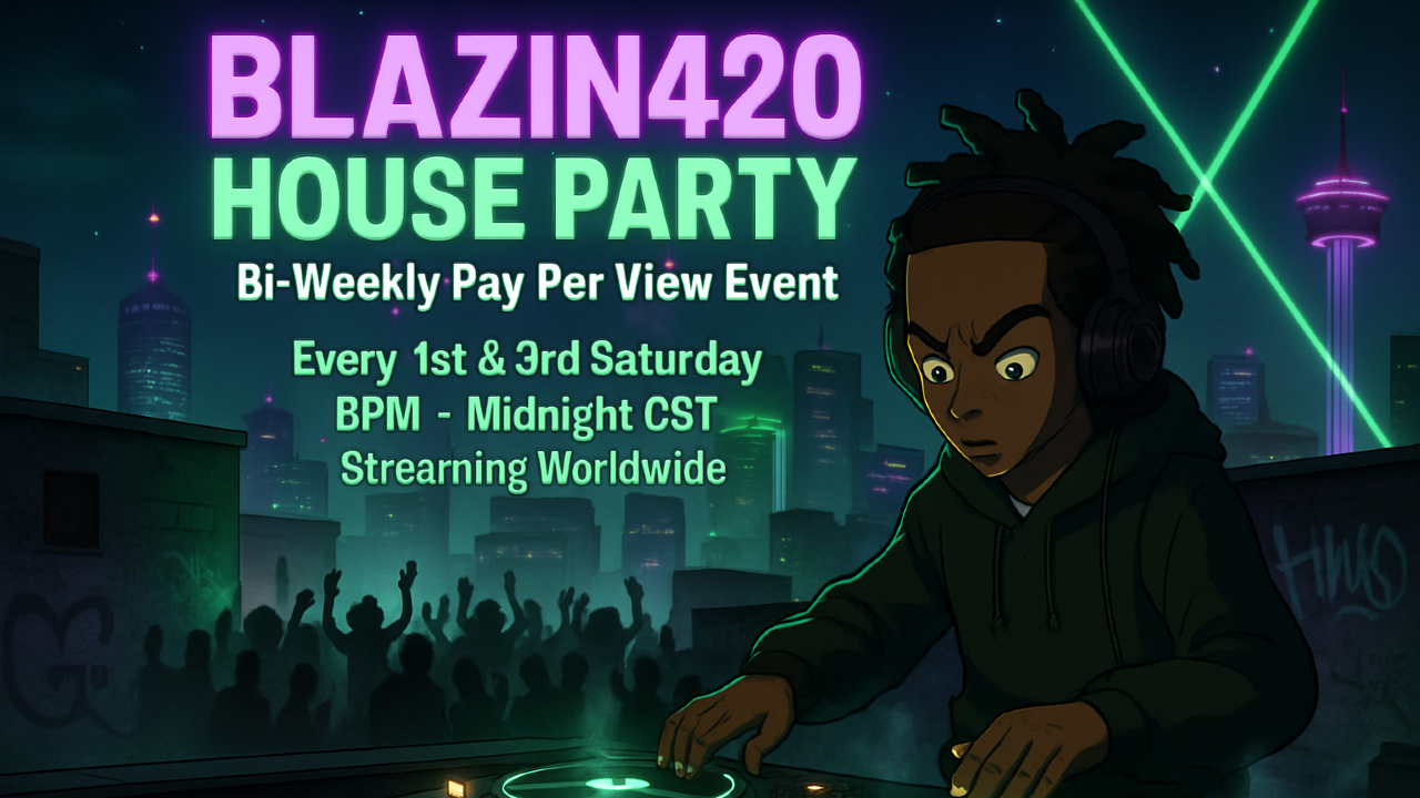 Blazin420 House Party Ft Dj Rosha & G-Zon