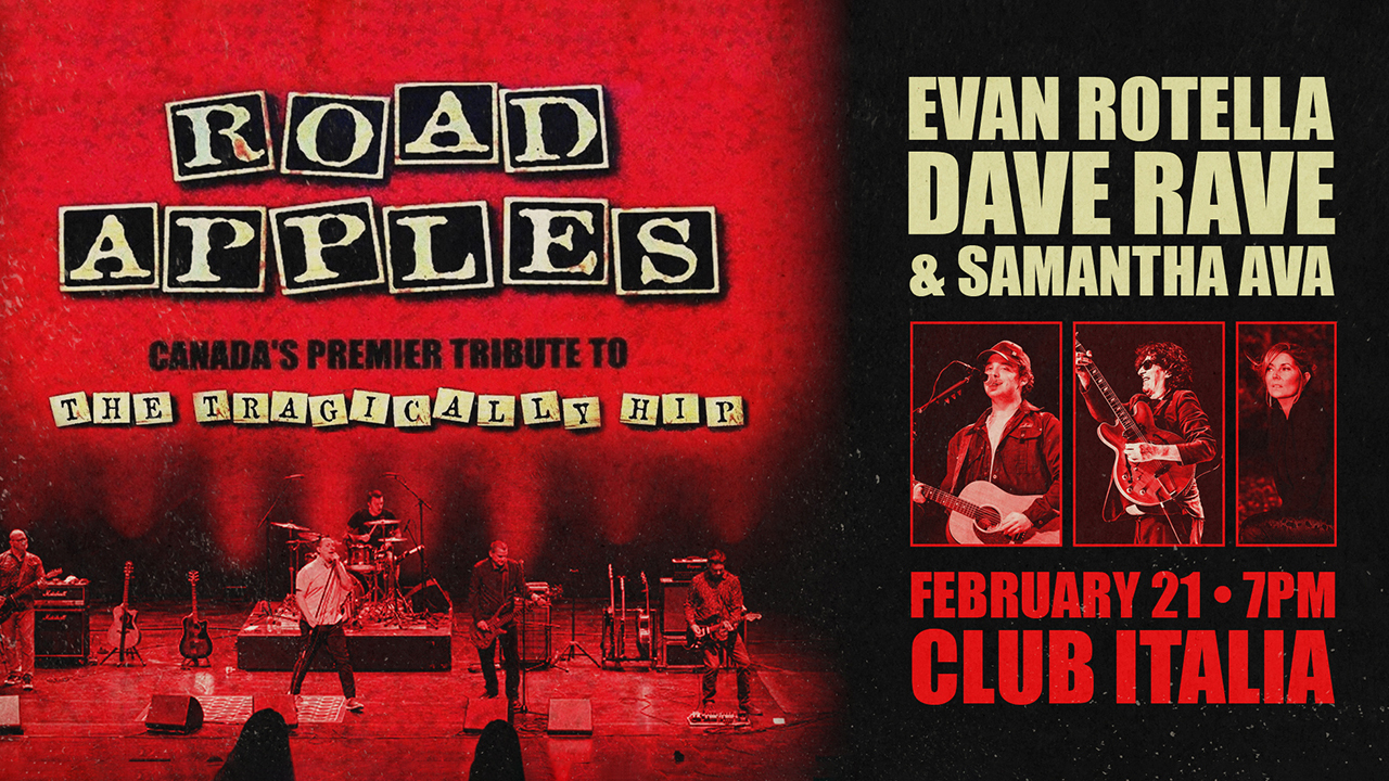 An Evening with Road Apples: Canada's Premiere Tragically Hip Tribute