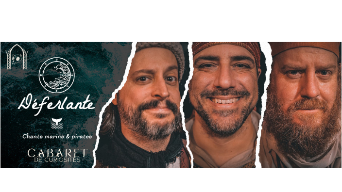 Déferlante au Cabaret de Curiosités 18 avril 2026