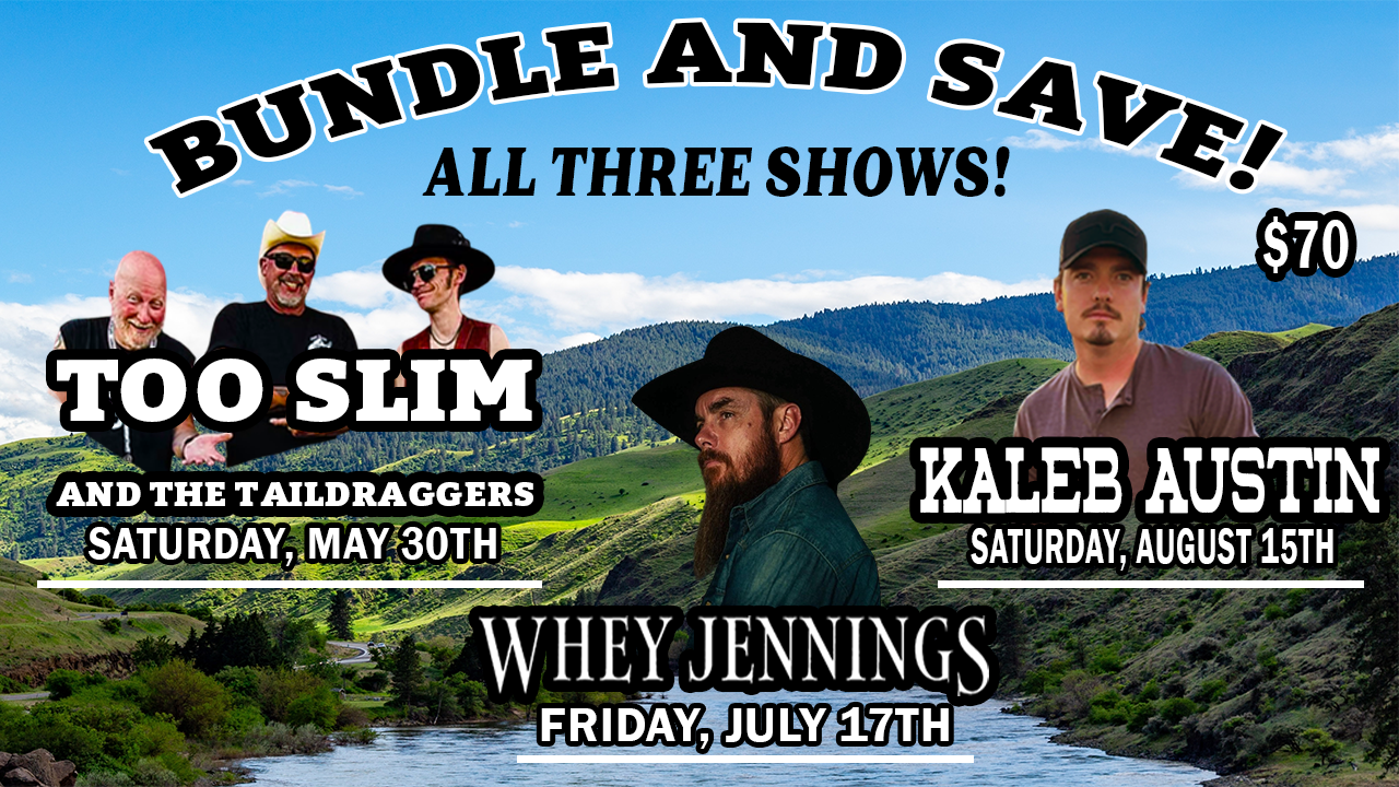 Early Bird Bundle - ALL 3 SHOWS