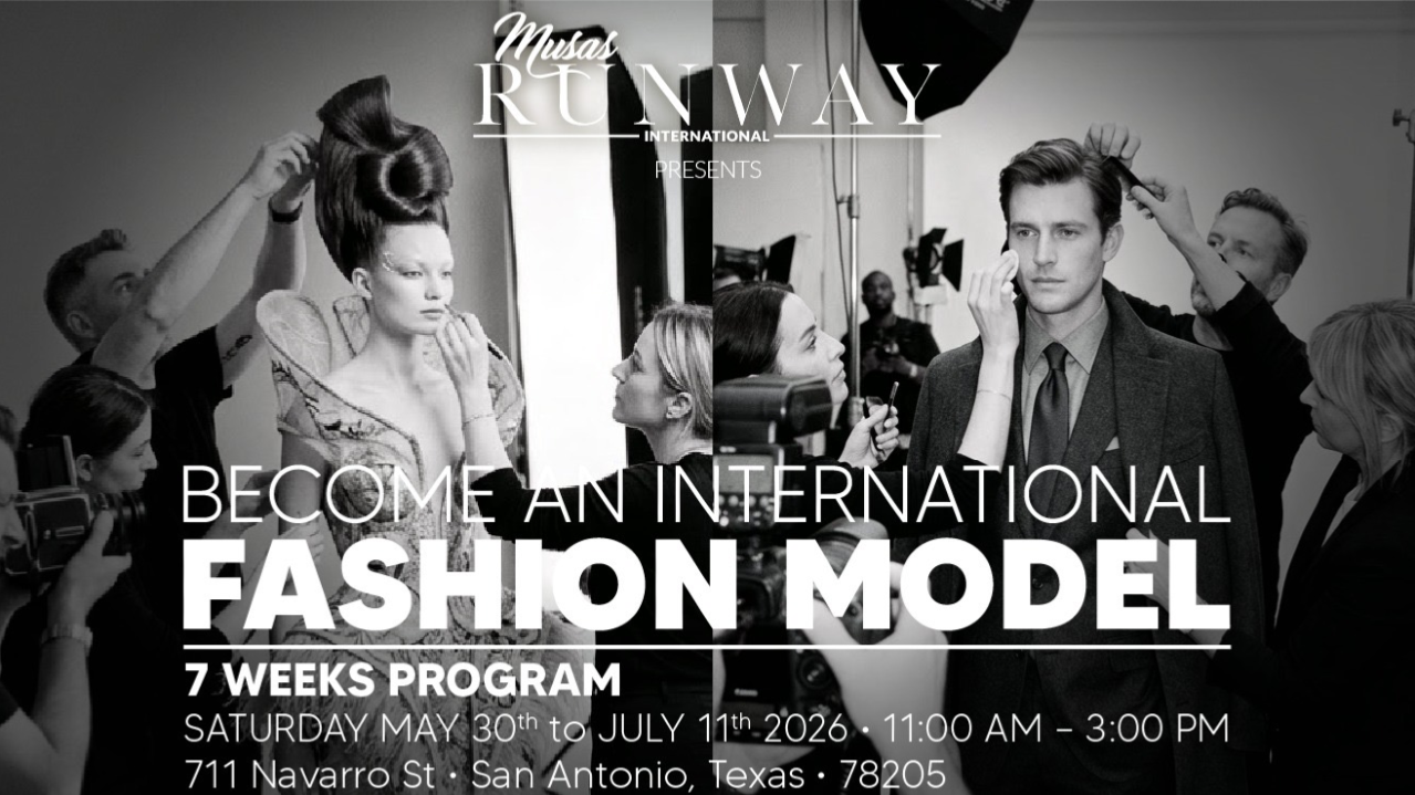 WORKSHOP BECAME AN INTERNATIONAL FASHION MODEL