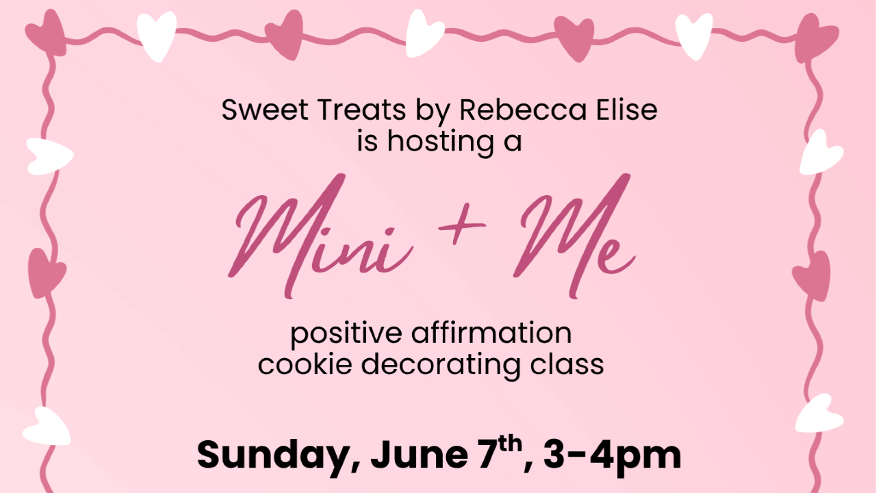 Mini + Me buttercream cookie decorating class