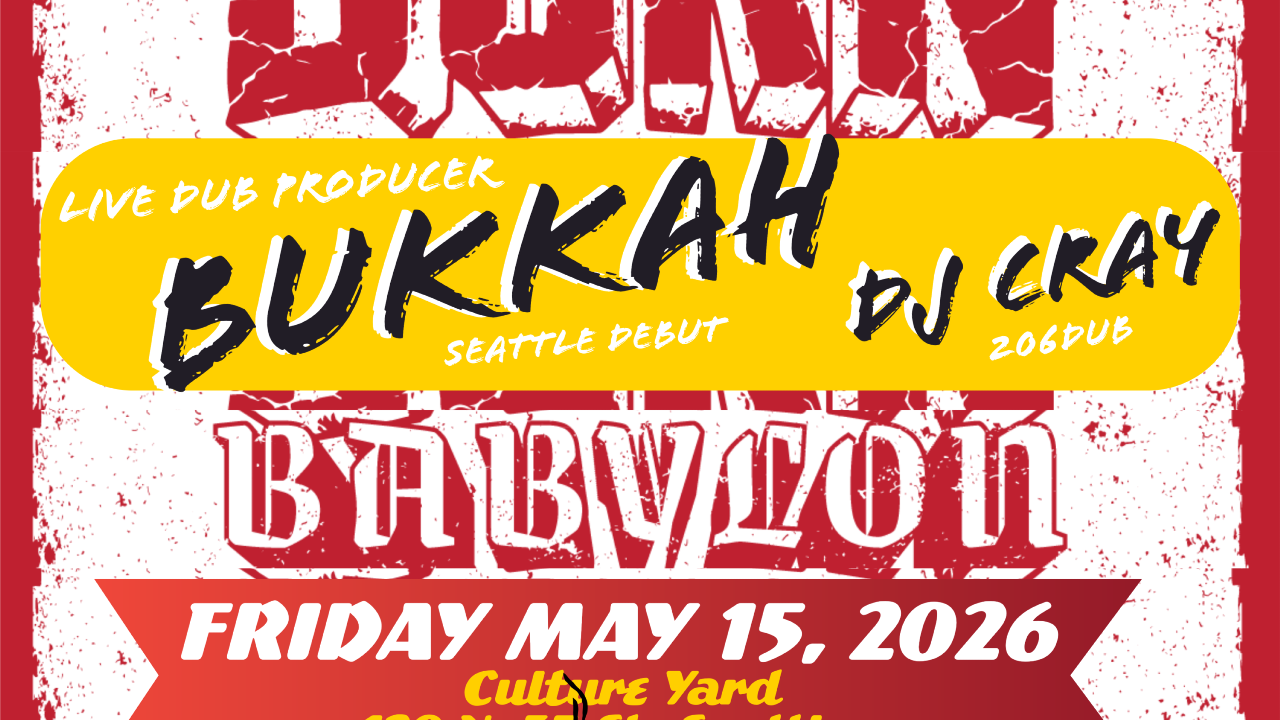 BUKKHA Live Dub debut Seattle May 15