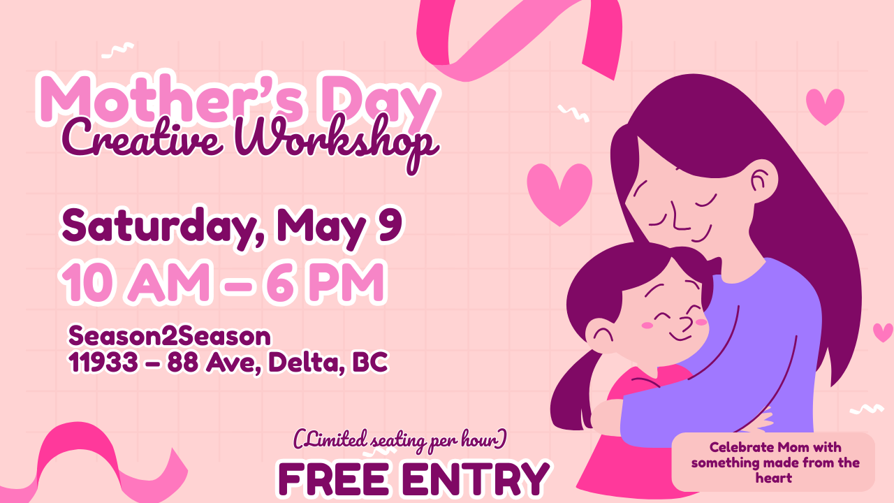 🌸 Mother’s Day Creative Workshop 🌸