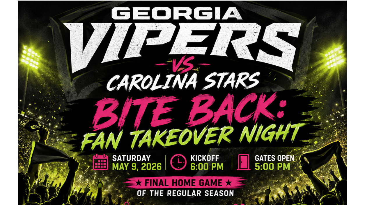 Georgia Vipers vs Carolina Stars - AWFL
