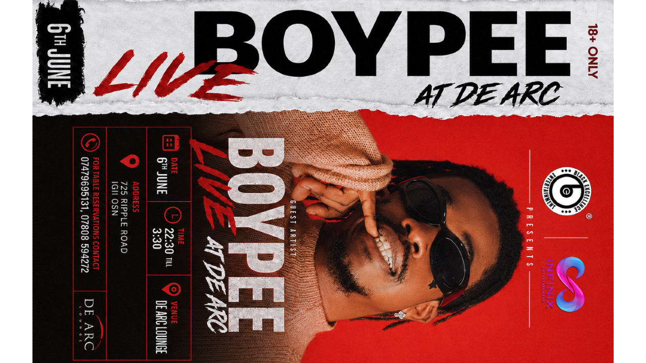 BOYPEE LIVE AT DE ARC