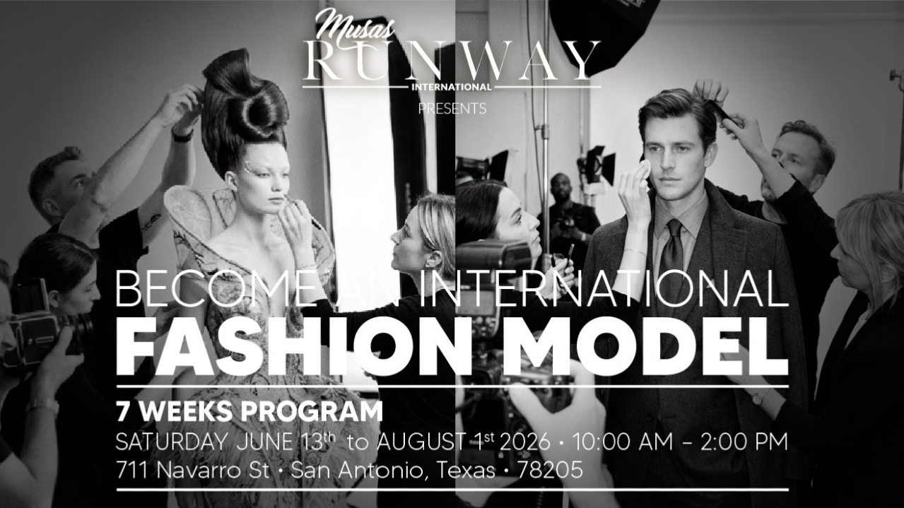 MODELING WORKSHOP BECOME AN INTERNATIONAL FASHION MODEL WITH MUSAS RUNWAY